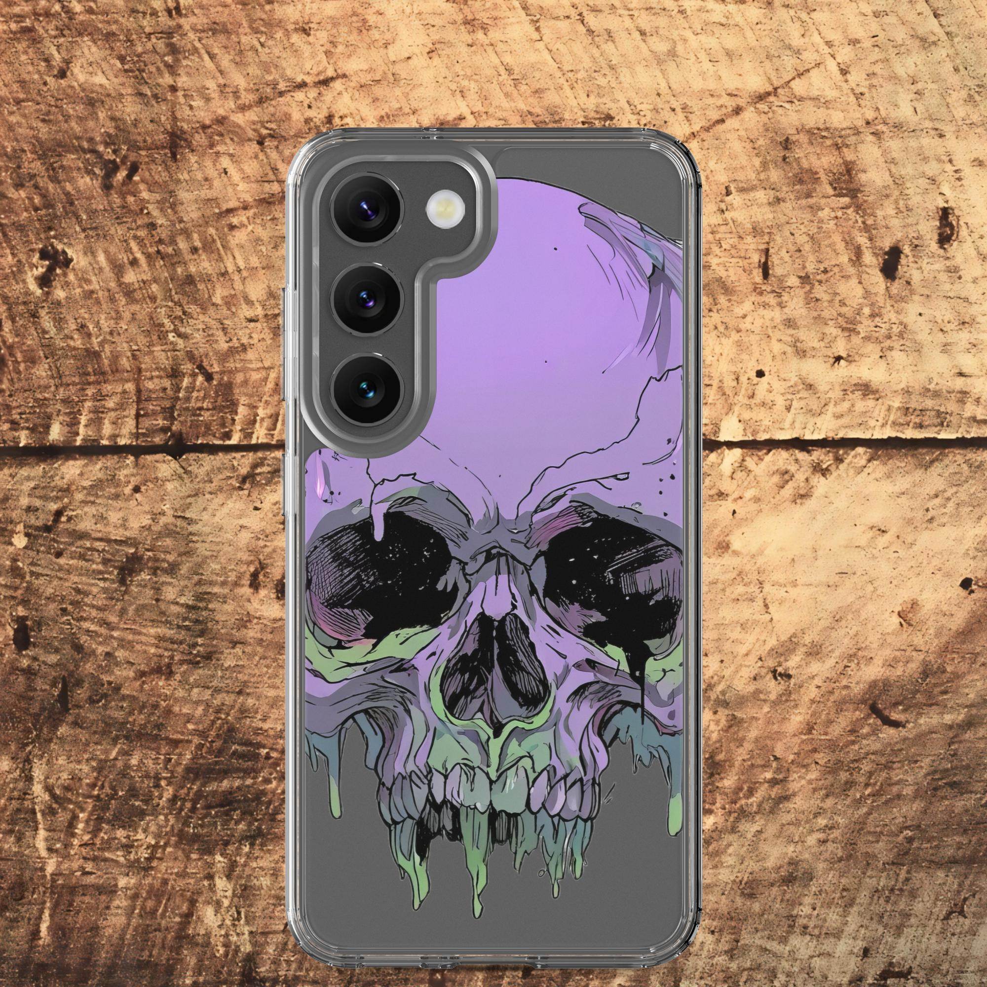 Toxic Fate 90's Goth Style Clear Case for Samsung® - Pale Blood Store