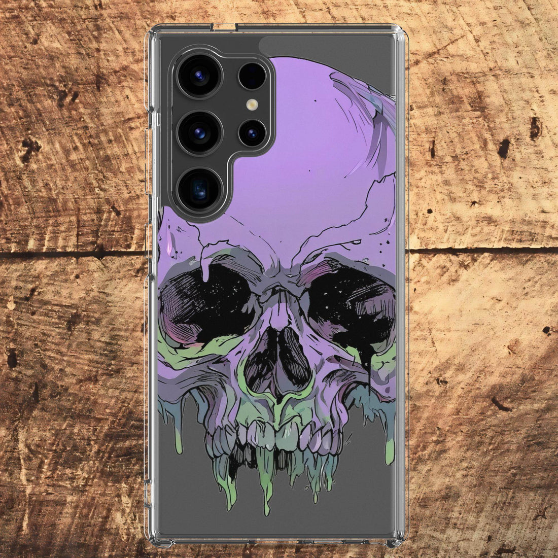Toxic Fate 90's Goth Style Clear Case for Samsung® - Pale Blood Store