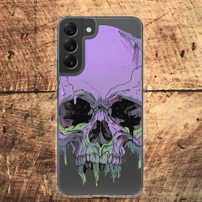 Toxic Fate 90's Goth Style Clear Case for Samsung® - Pale Blood Store