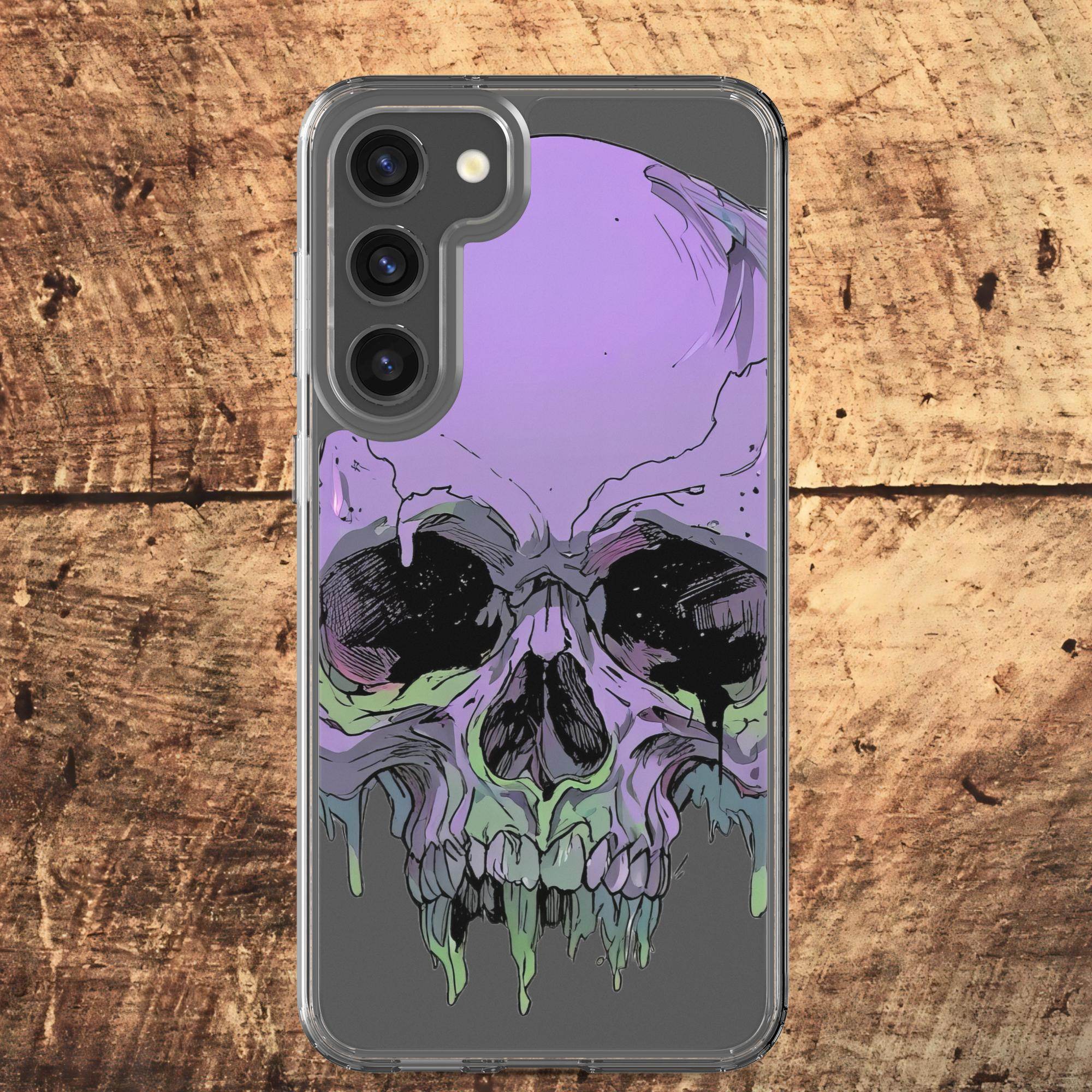 Toxic Fate 90's Goth Style Clear Case for Samsung® - Pale Blood Store