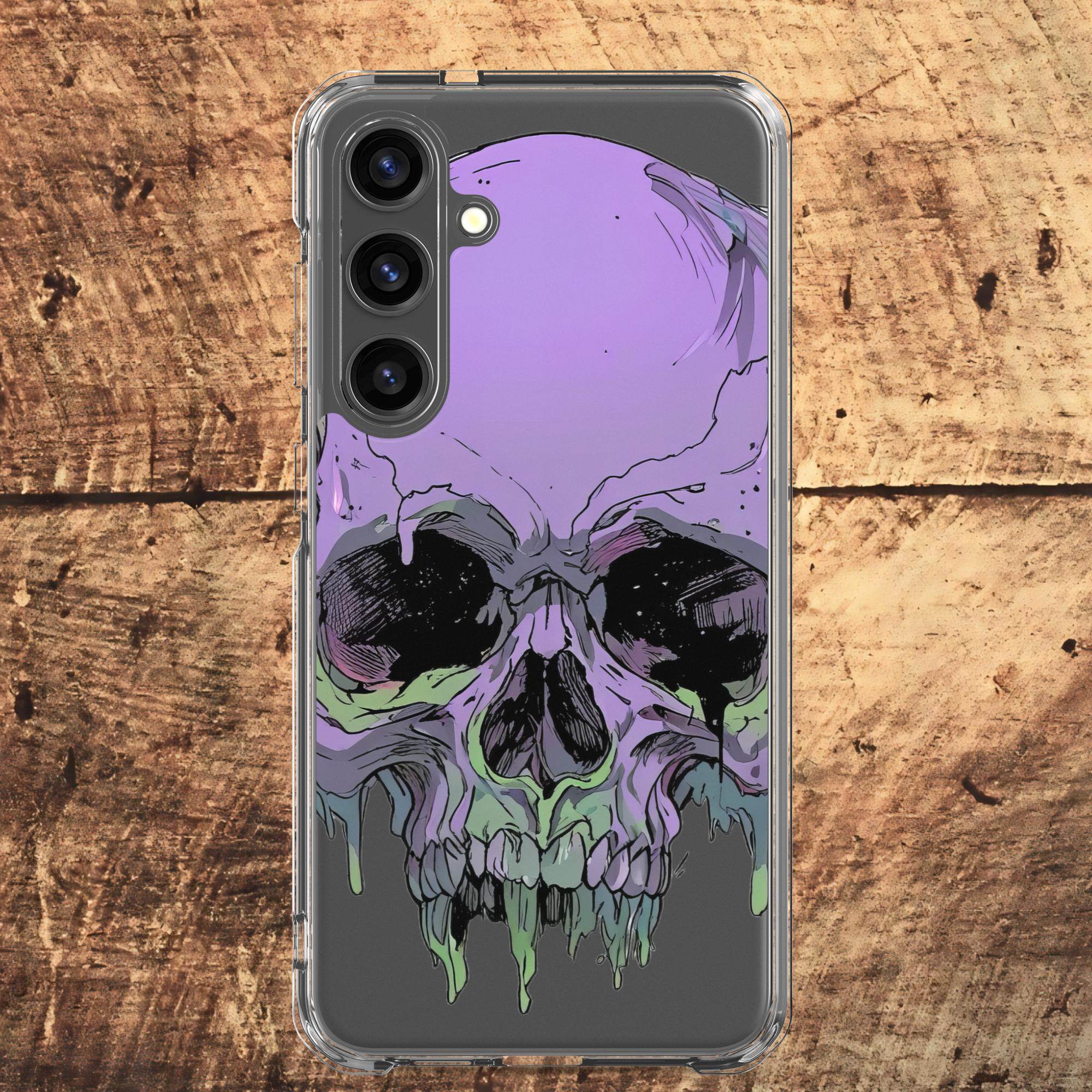 Toxic Fate 90's Goth Style Clear Case for Samsung® - Pale Blood Store
