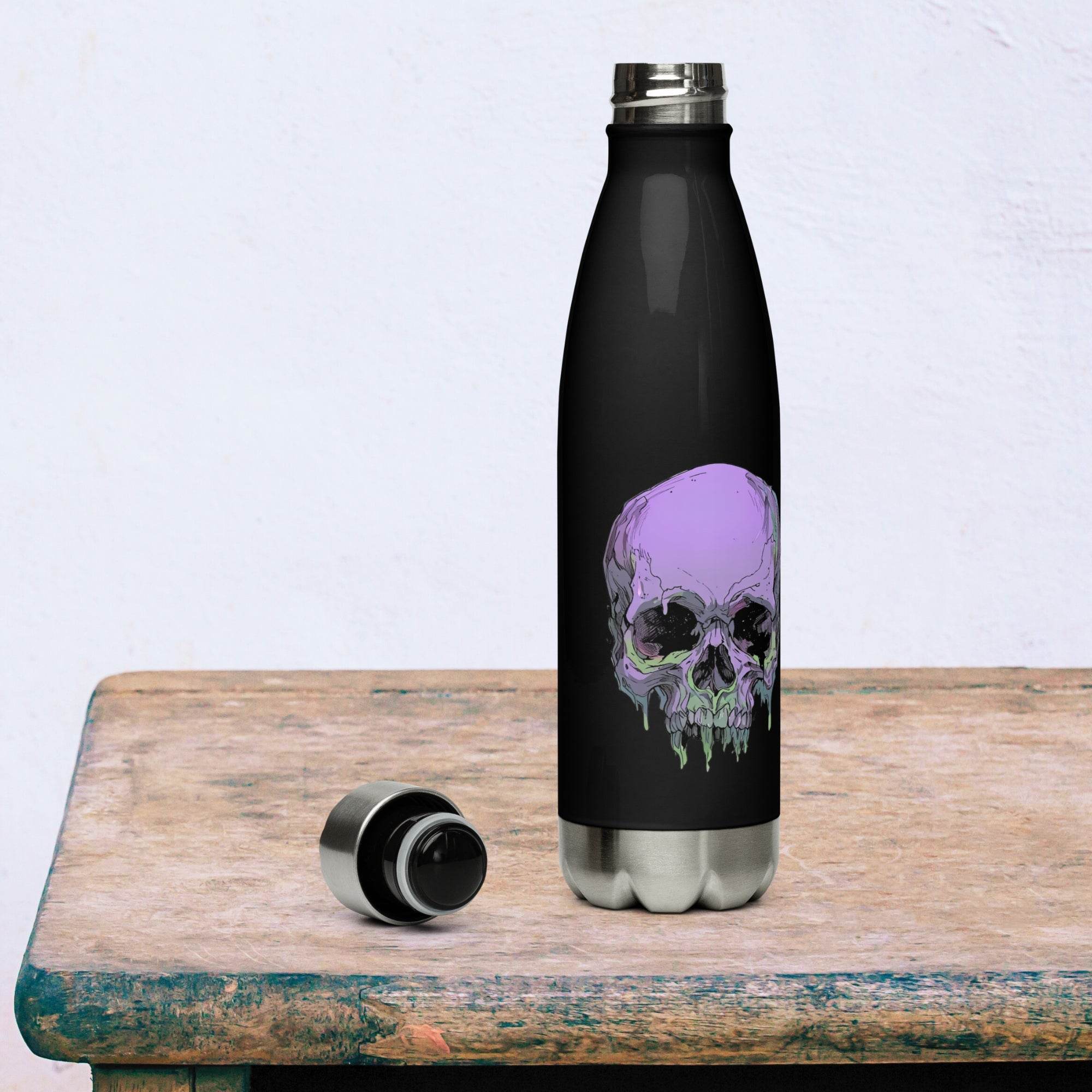 Toxic Fate 90's Goth Style Stainless Steel Bottle - Pale Blood Store