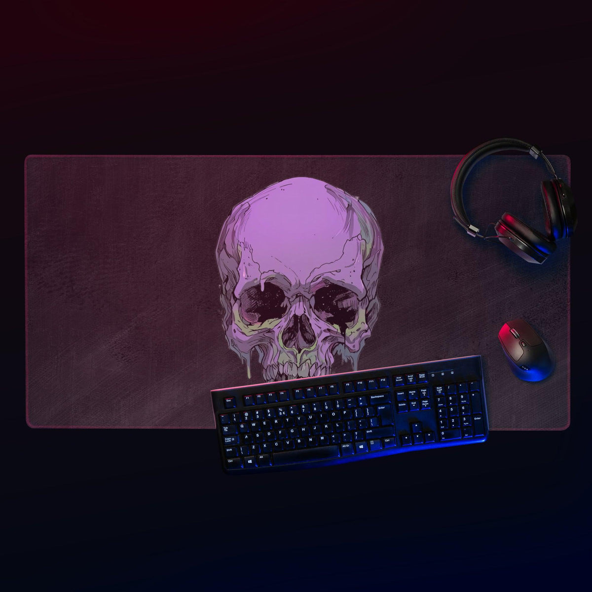 Toxic Fate 90's Goth Style Gaming Mouse Pad - Pale Blood Store