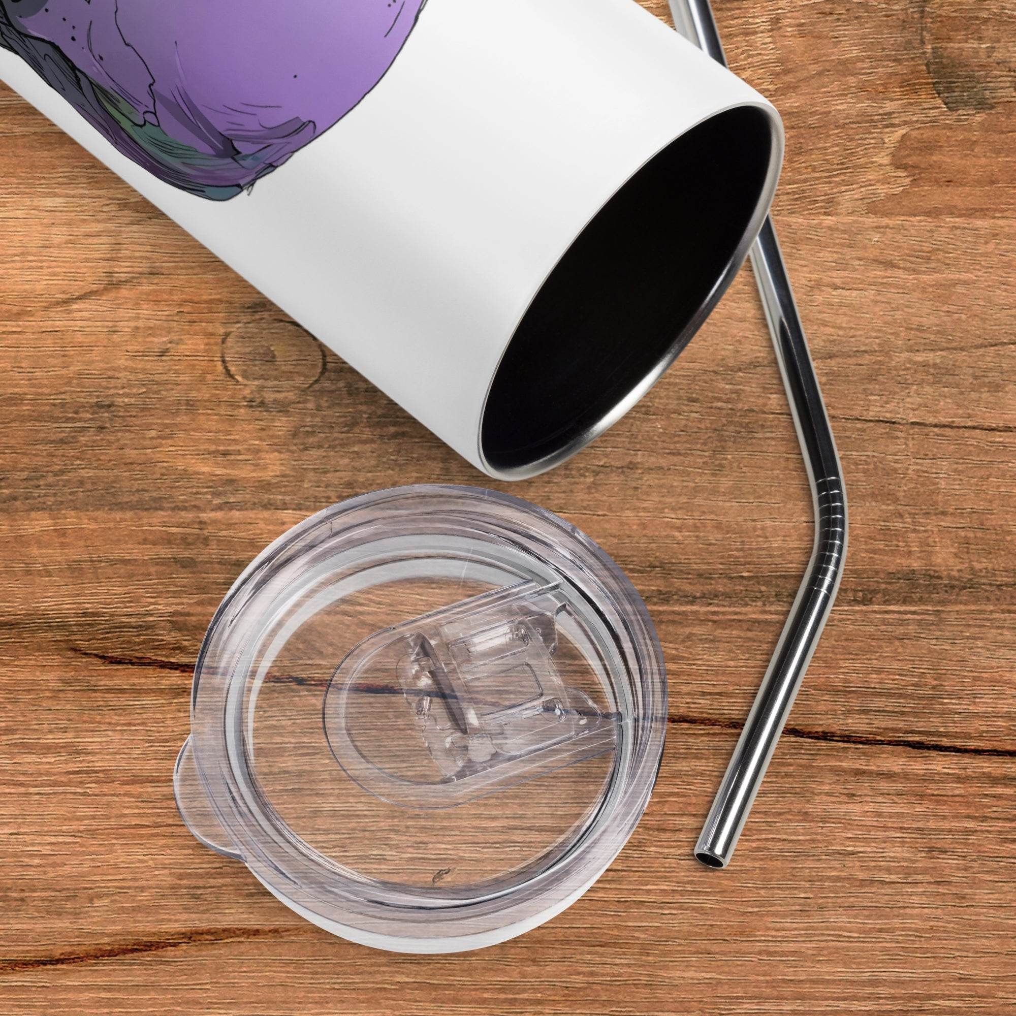 Toxic Fate 90's Goth Style Stainless Steel Tumbler - Pale Blood Store