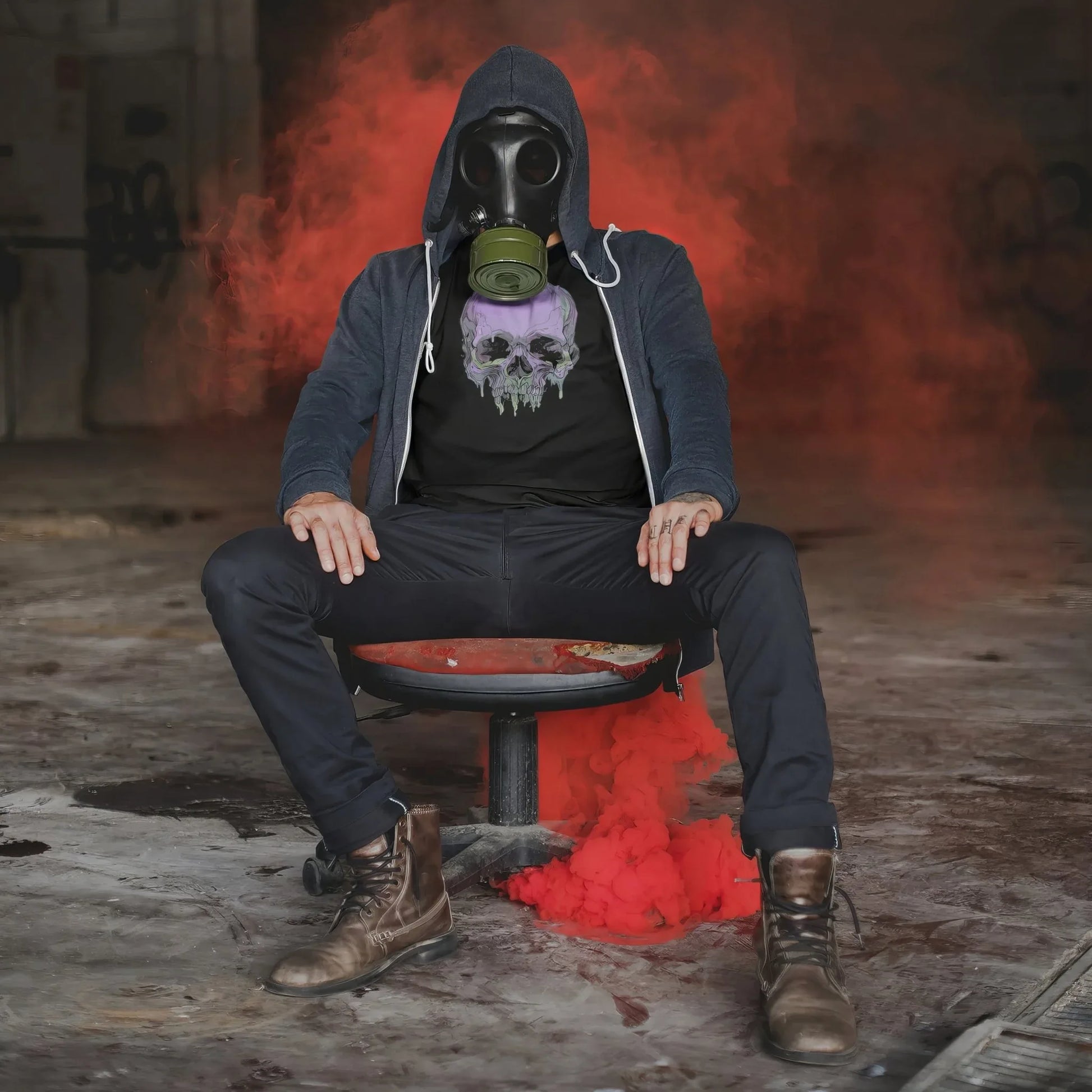 Toxic Fate 90's Goth Style Unisex T-Shirt - Pale Blood Store