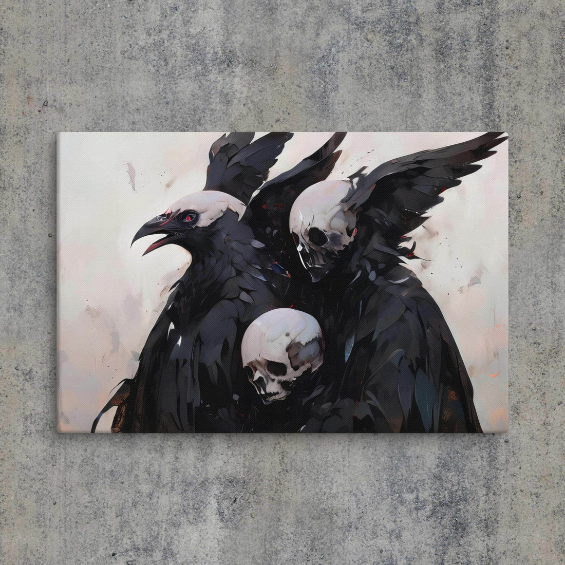 Transitions Dark Aesthetic Canvas - Pale Blood Store