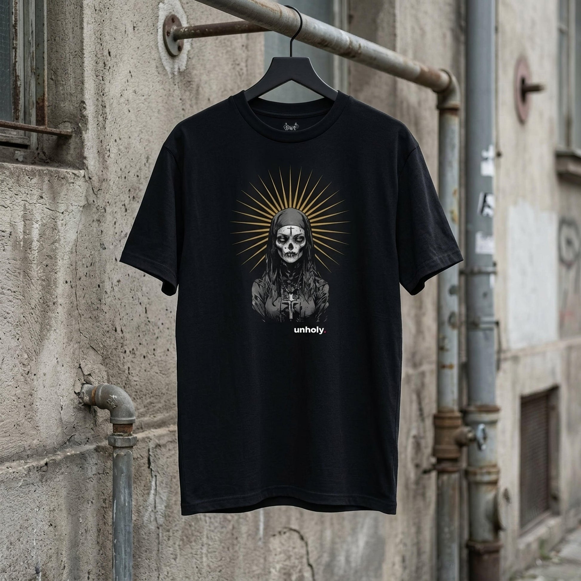 Unholy Black Metal Style Unisex T-Shirt - Pale Blood Store