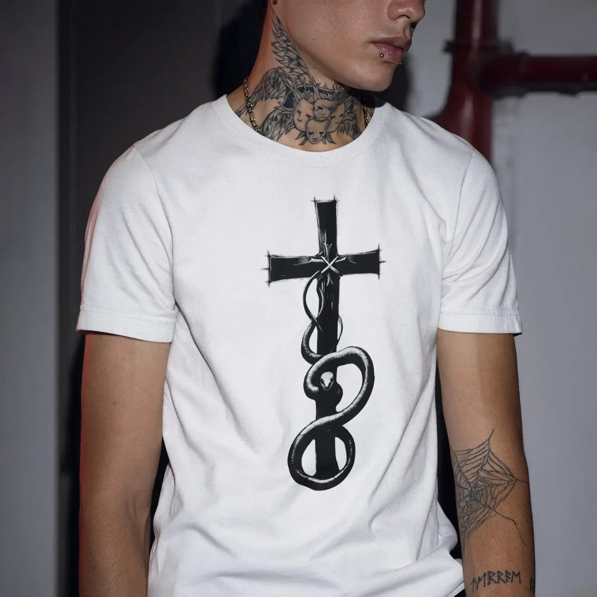 Venomous Black Metal Style Unisex T-Shirt - Pale Blood Store