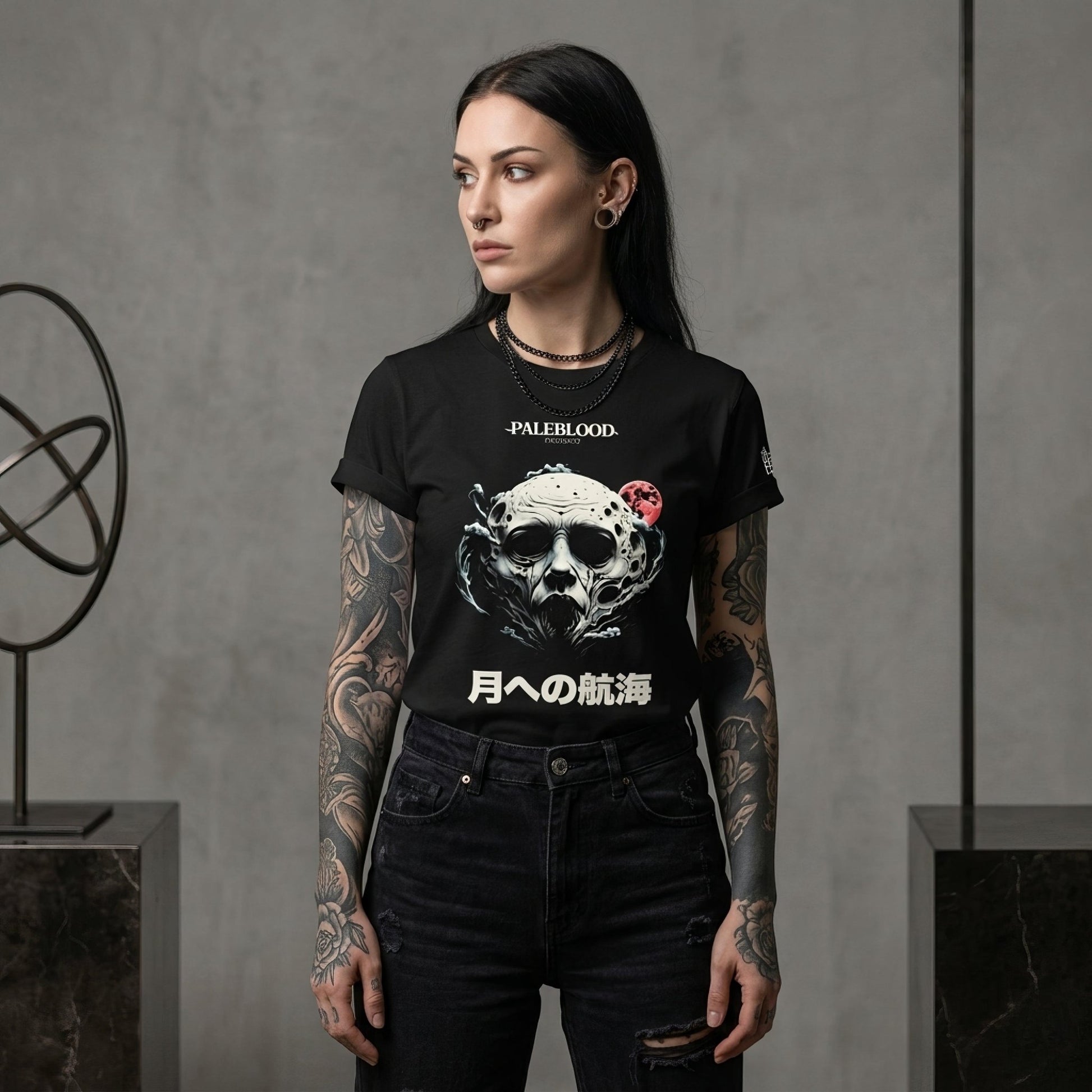 Voyage to the Moon Unisex T-Shirt - ["apparel","men","t-shirt","tee","tshirt","unisex","voyage to the moon","women"] | Pale Blood Store