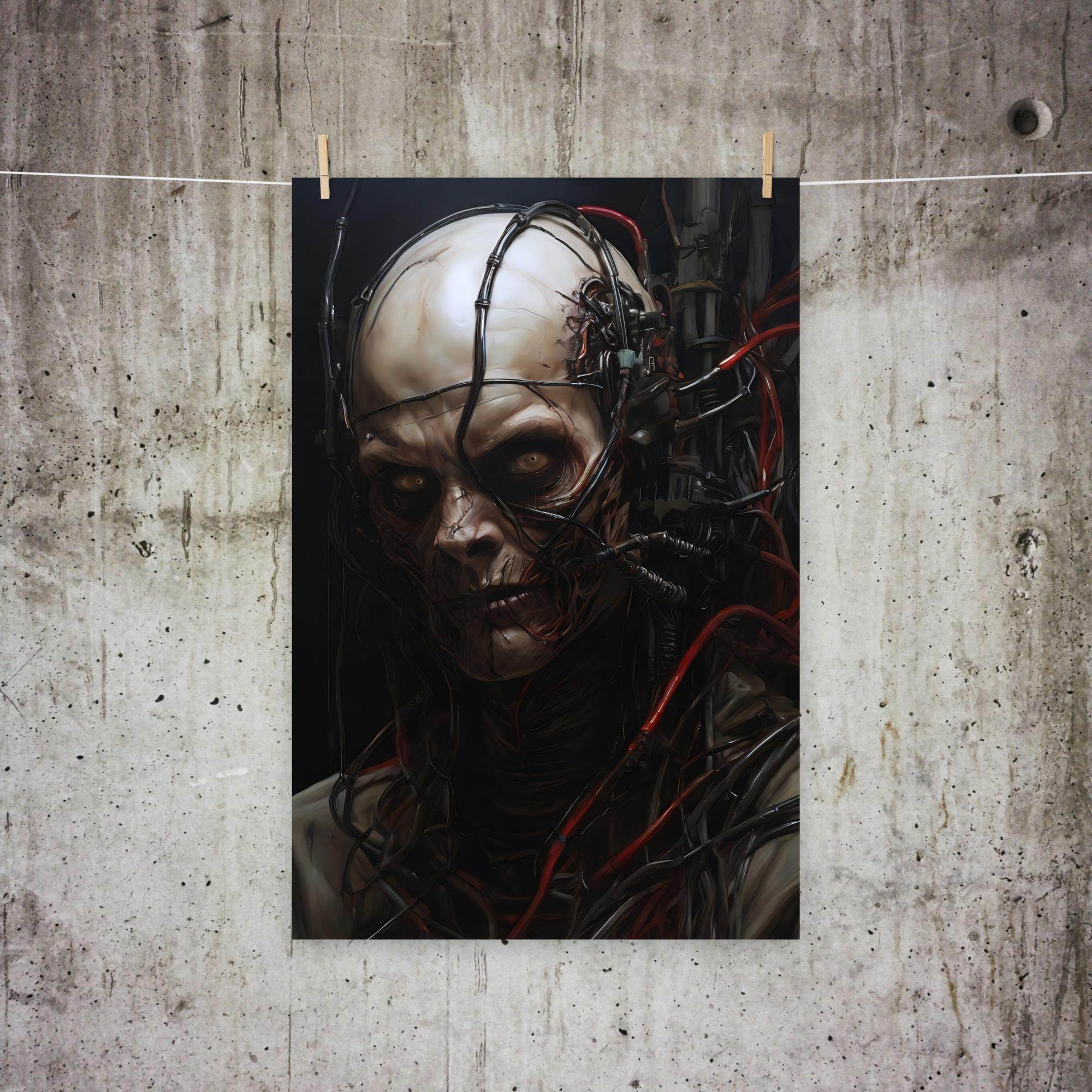 We Have the Tech Cyber Goth Aesthetic Poster - Pale Blood Store