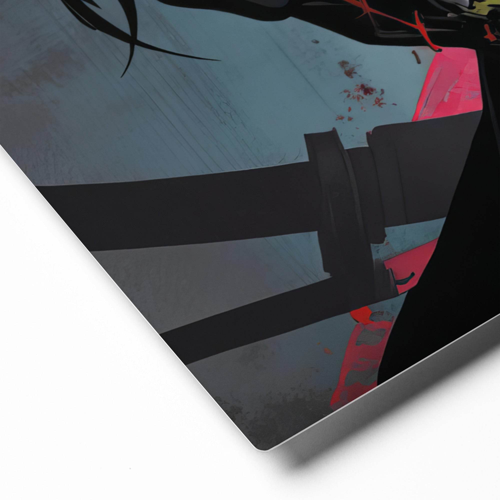 Zombie Avenger 2000 Dark Anime Metal Prints - Pale Blood Store